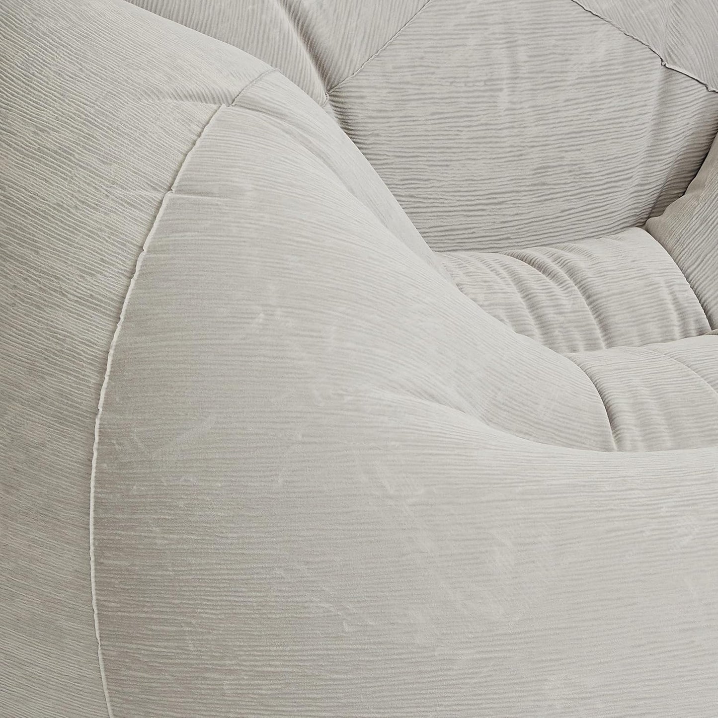 Relax Anywhere – The Waterproof Grey Bean Bag Sofa