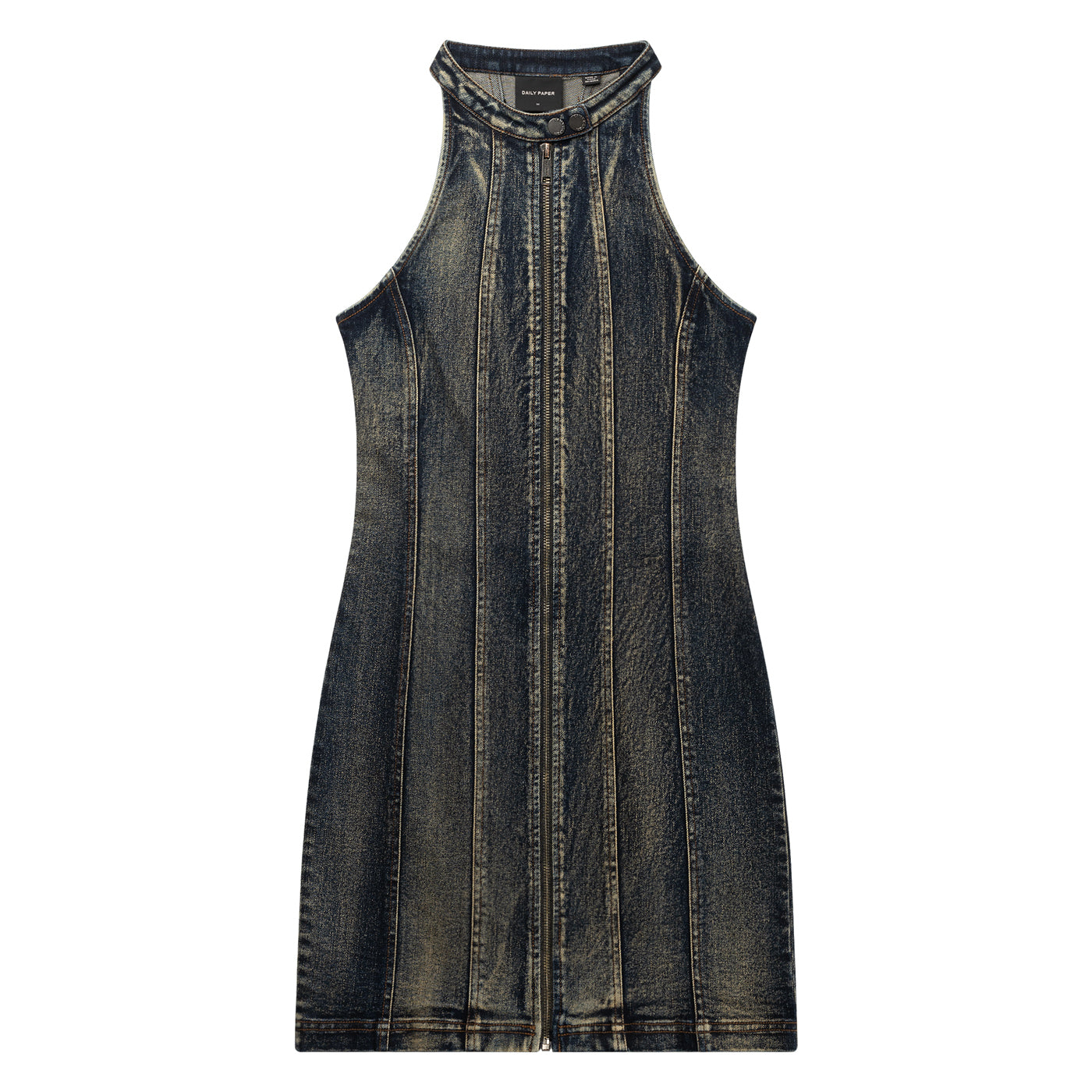 Brown Wash Vintage Wash Dress