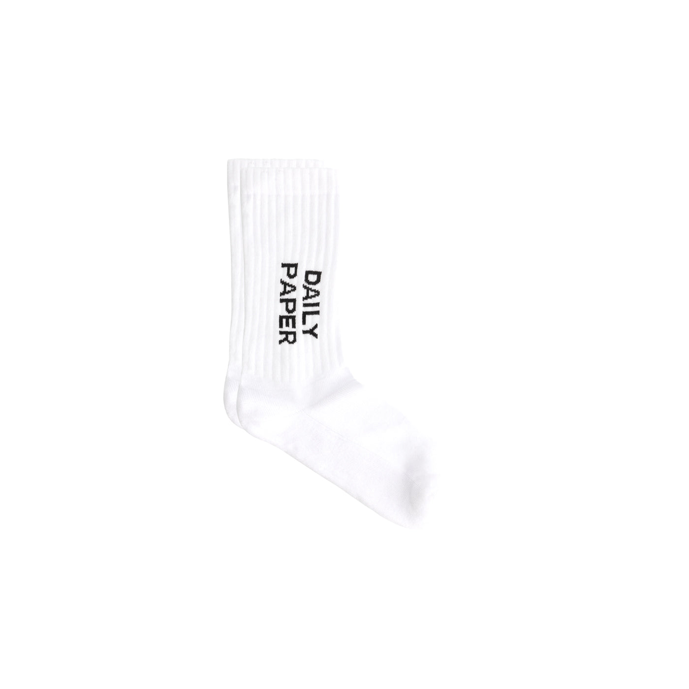 White/black Logotype Socks