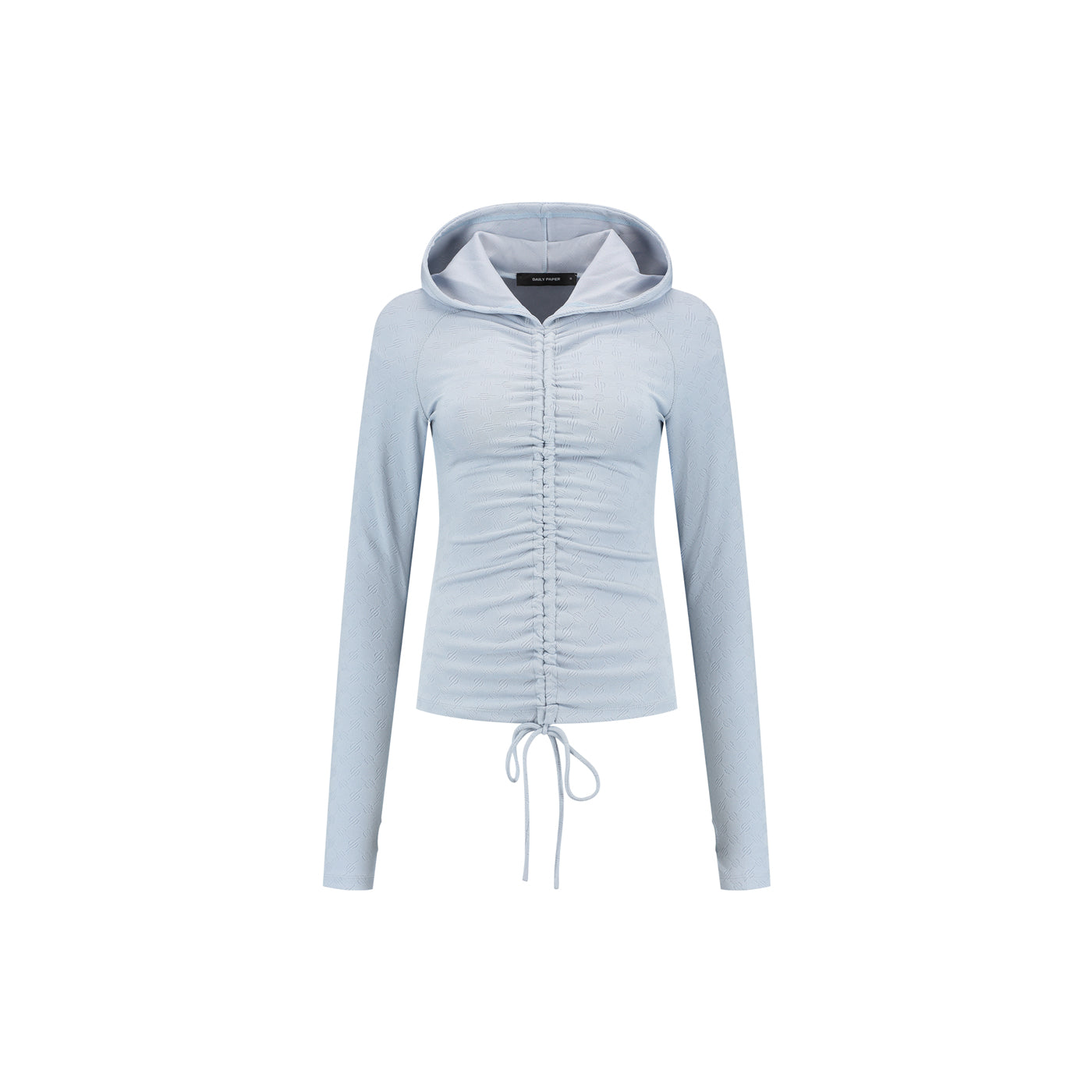 Subdued Blue Monogram Fitted Hoodie