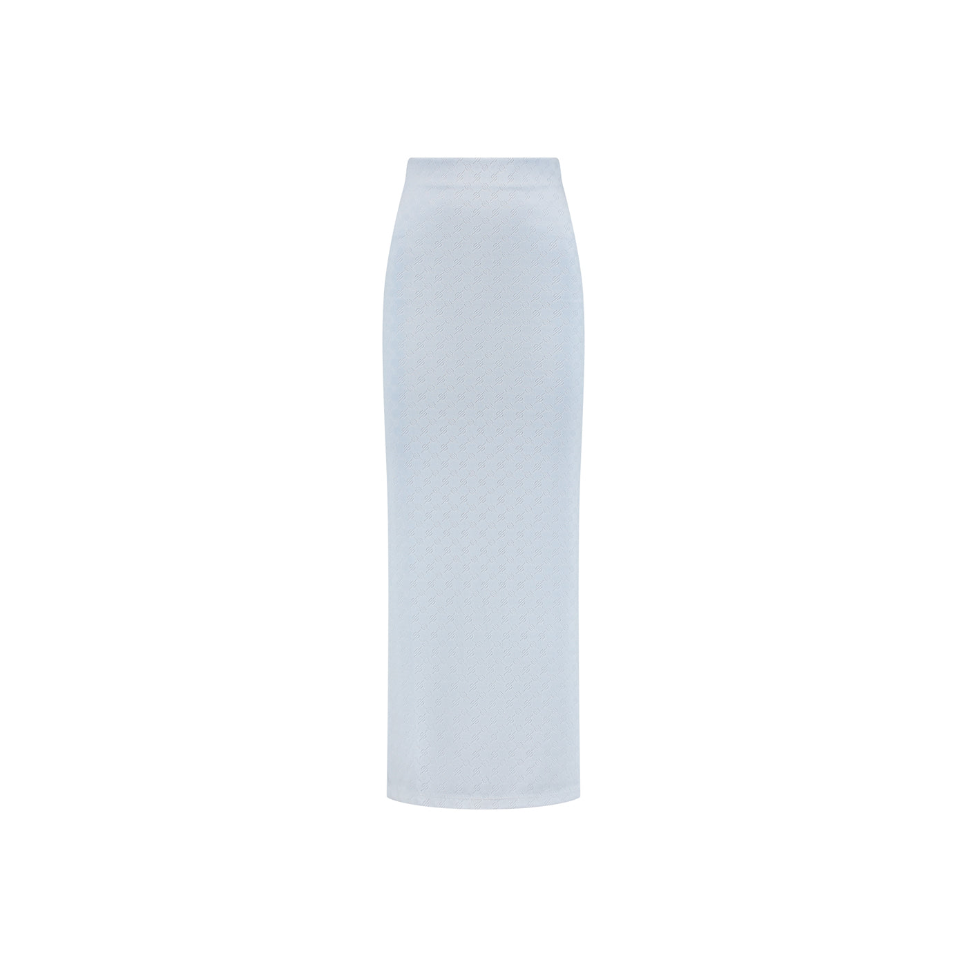 Subdued Blue Monogram Maxi Skirt