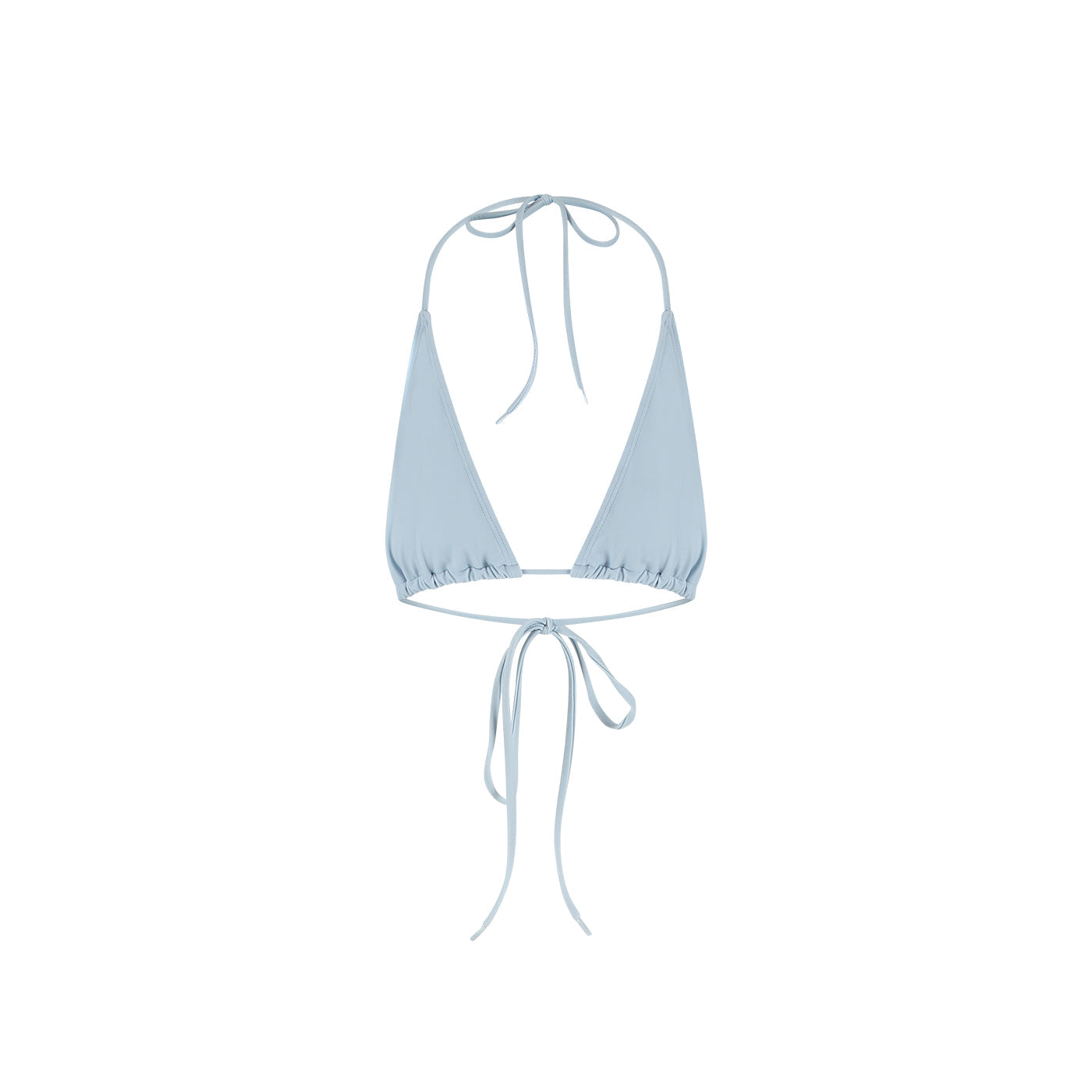 Subdued Blue Pinto Bikini Top