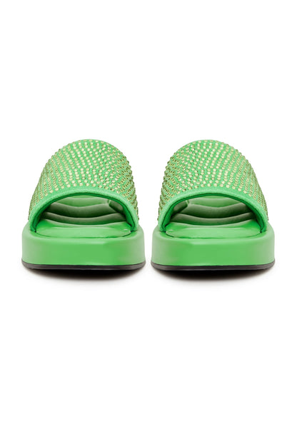 Jewel Platform Mule - Green