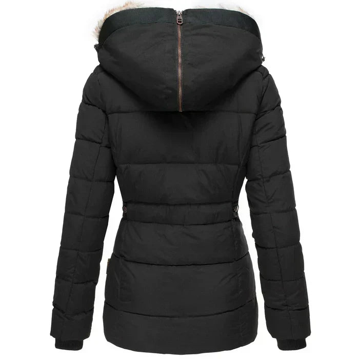 Cappotto Invernale Caldo con Fodera in Pelliccia