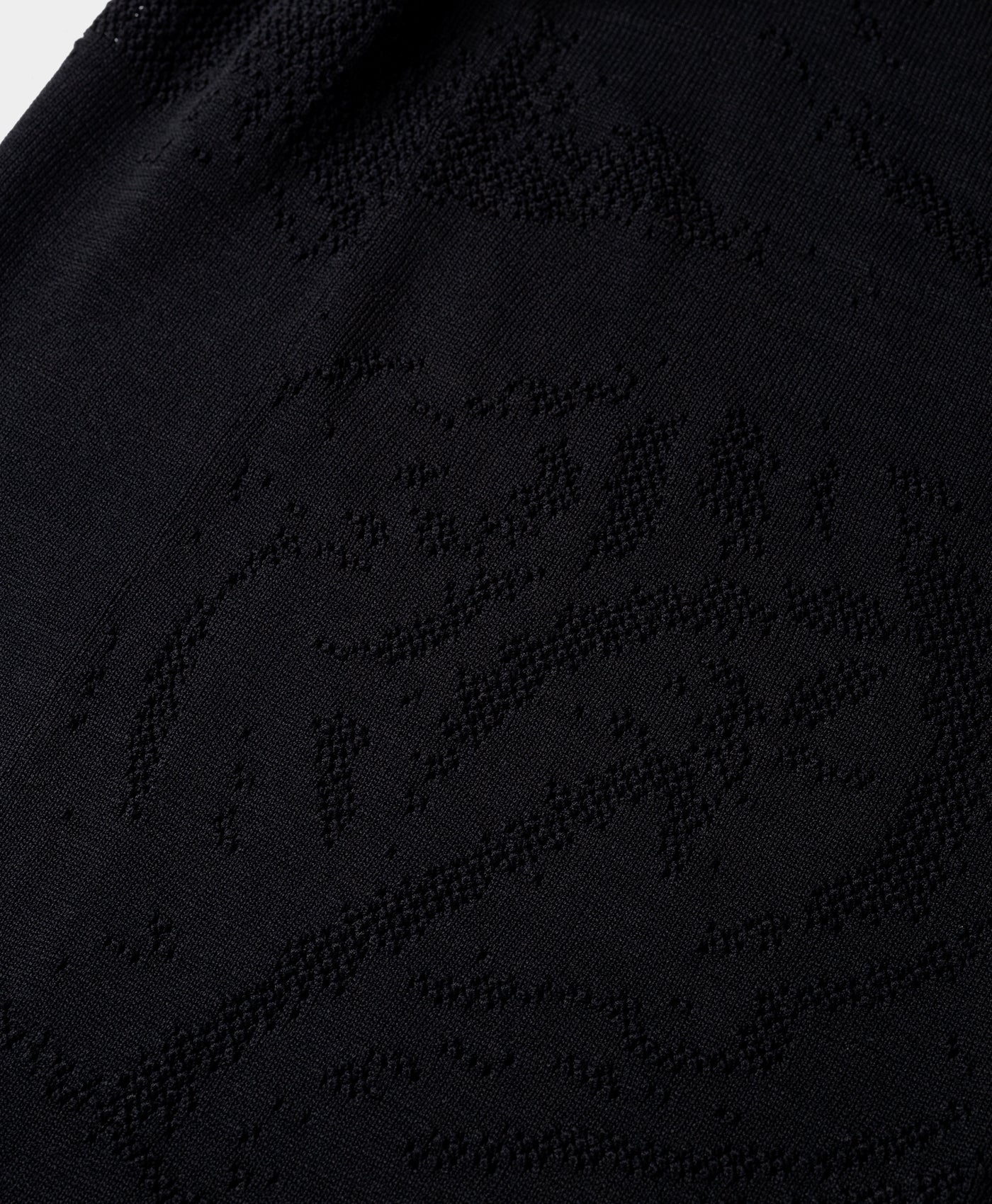 Black Braided Long Cardigan