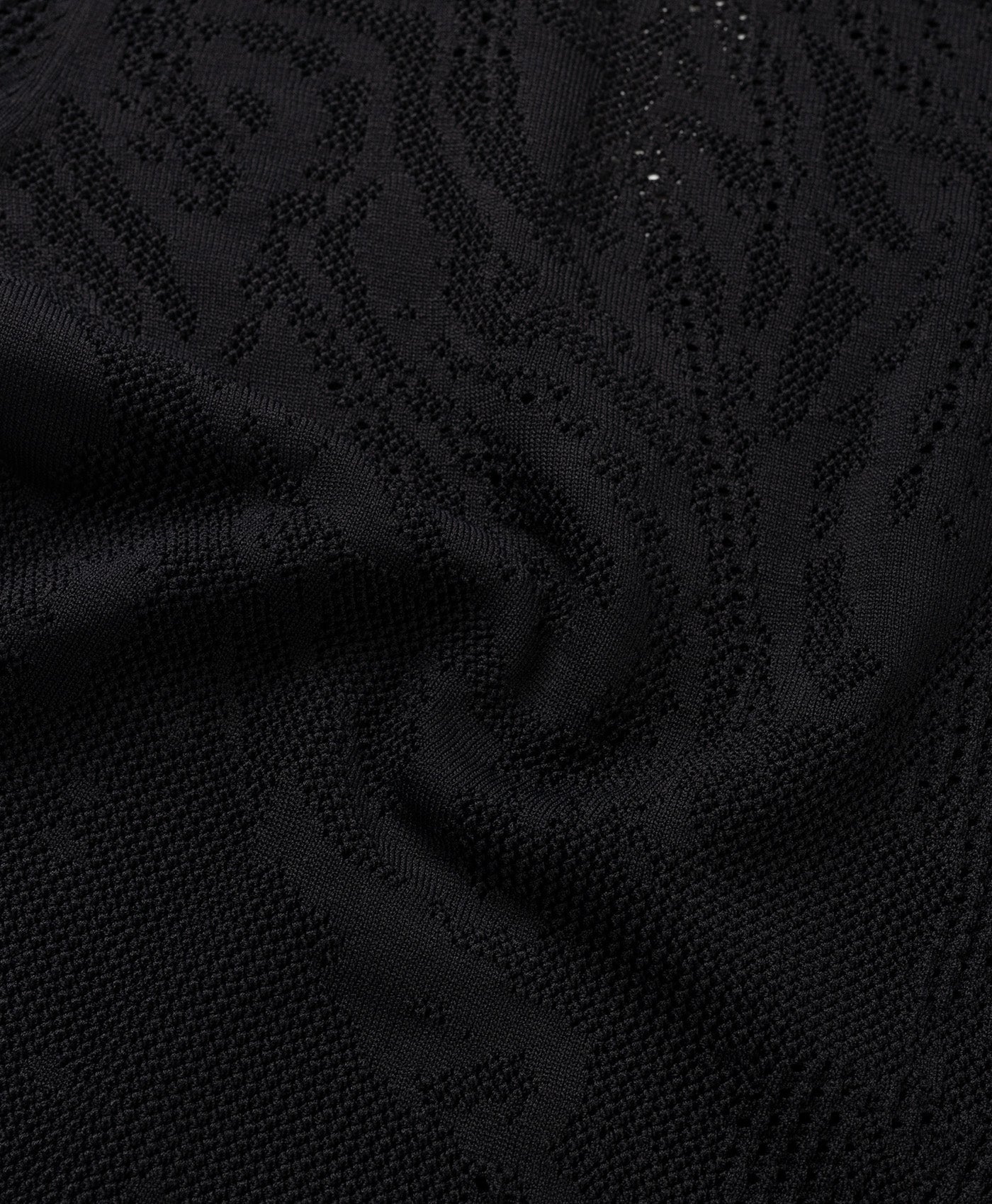 Black Braided Polo
