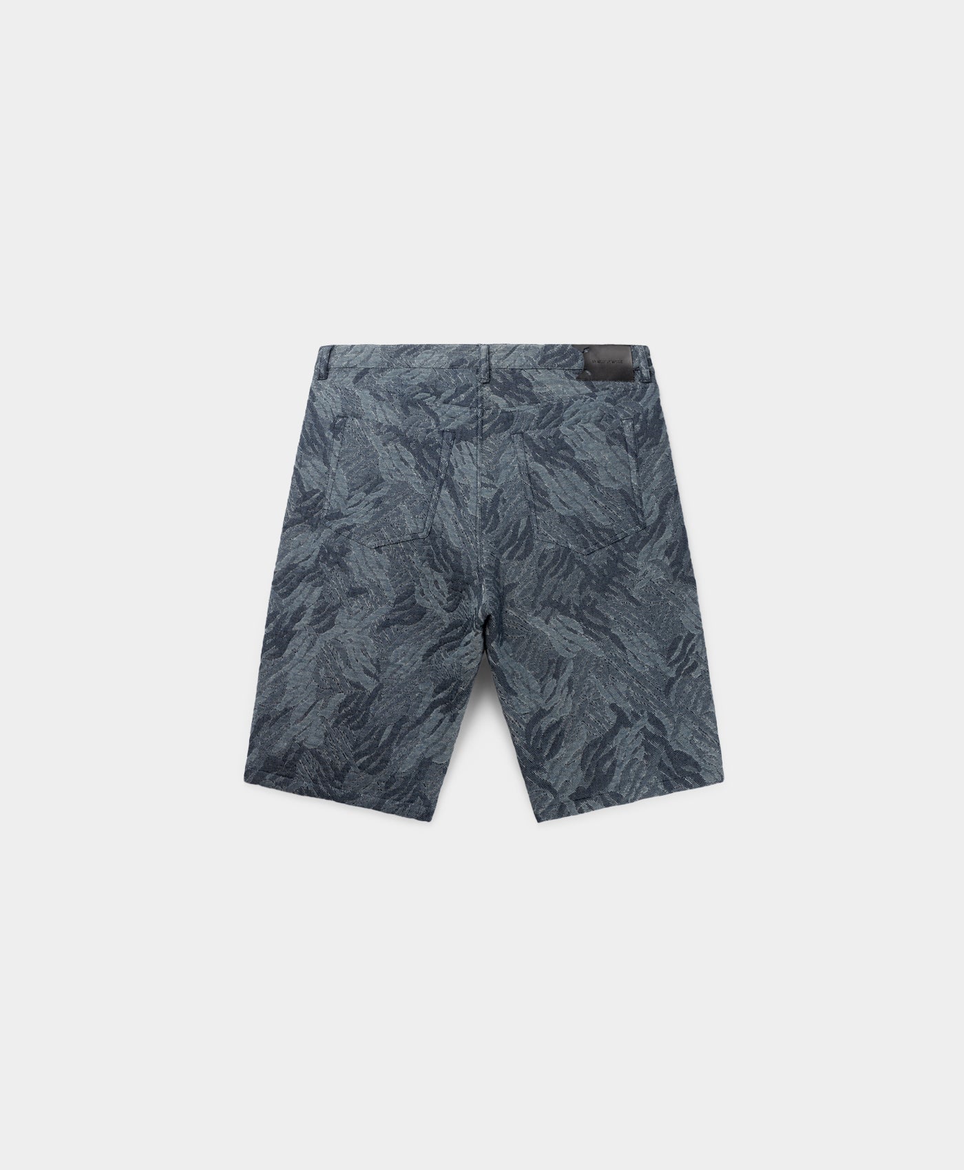 Camo Monogram Jeans Shorts