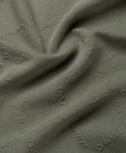 Shadown Green Diamond Knit Cardigan