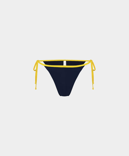 Blue Contrast Bikini Bottom