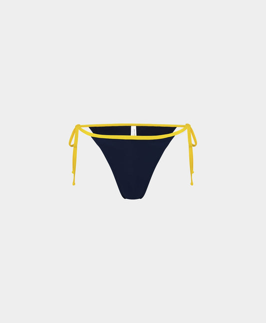 Blue Contrast Bikini Bottom