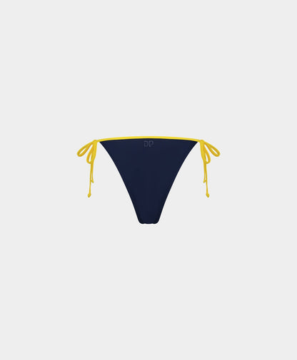 Blue Contrast Bikini Bottom