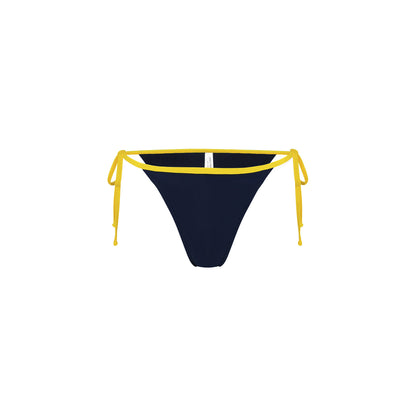 Blue Contrast Bikini Bottom