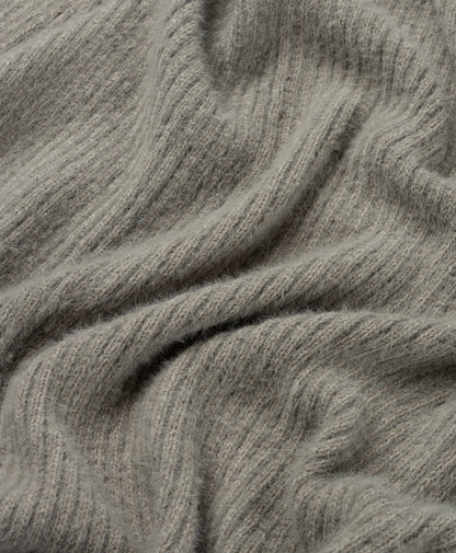 Ultimate Grey Fluffy Long Cardigan