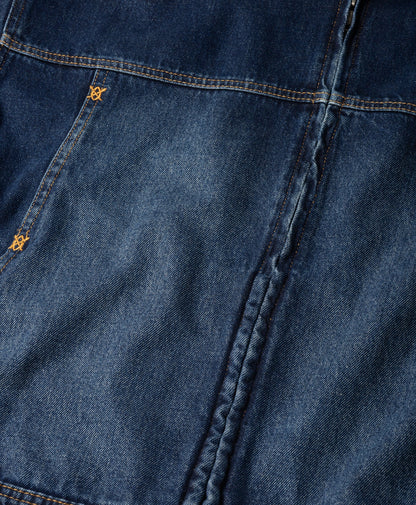 Blue Indigo Washed Denim Jacket