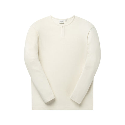Pristine White Knit Longsleeve
