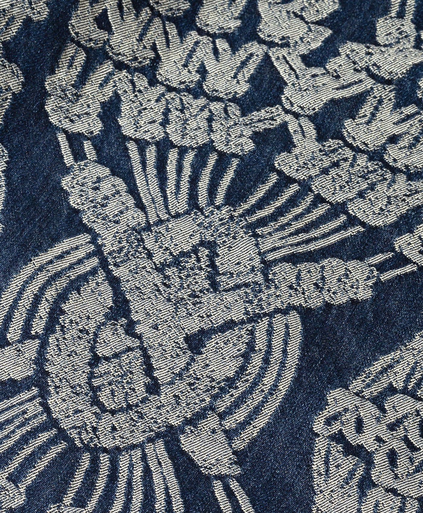 Dark Blue Macrame Amba Jeans