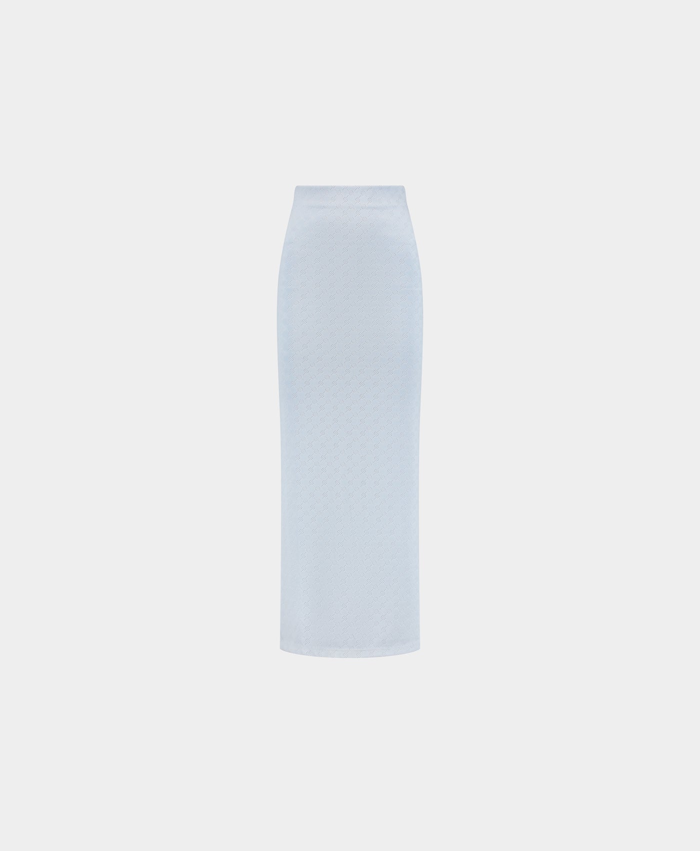 Subdued Blue Monogram Maxi Skirt