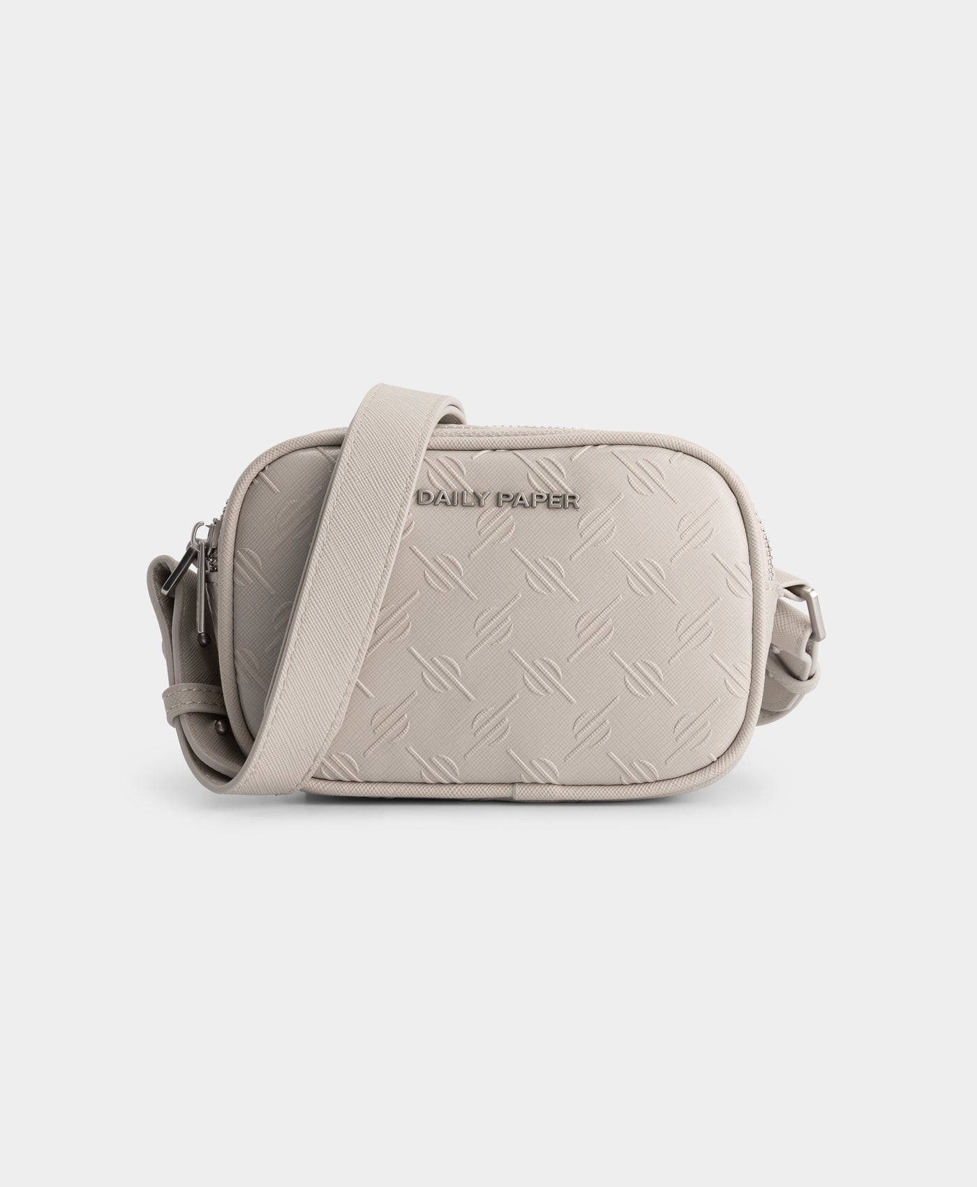 Frost White May Monogram Bag