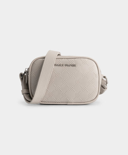 Frost White May Monogram Bag
