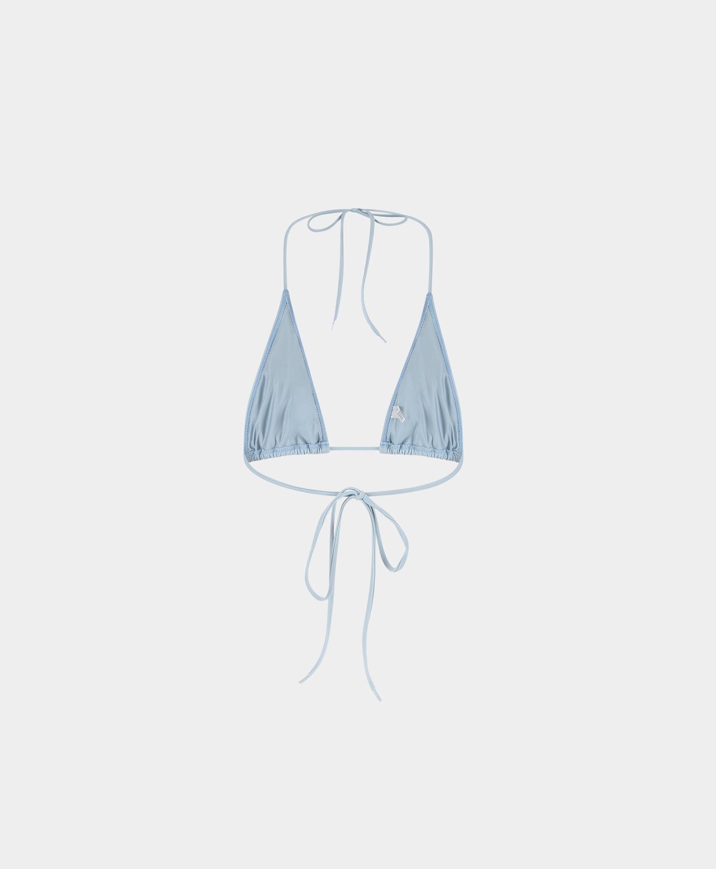 Subdued Blue Pinto Bikini Top