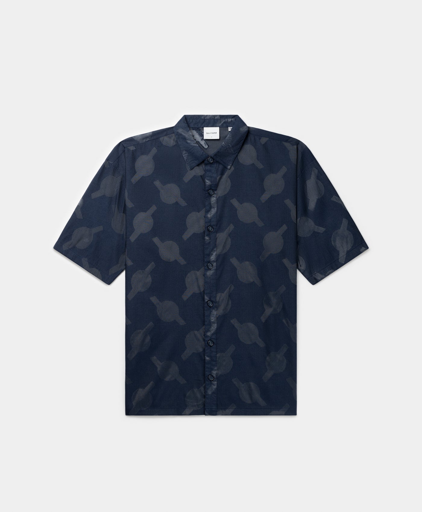 Pageant Blue Salim Relaxed Shirt