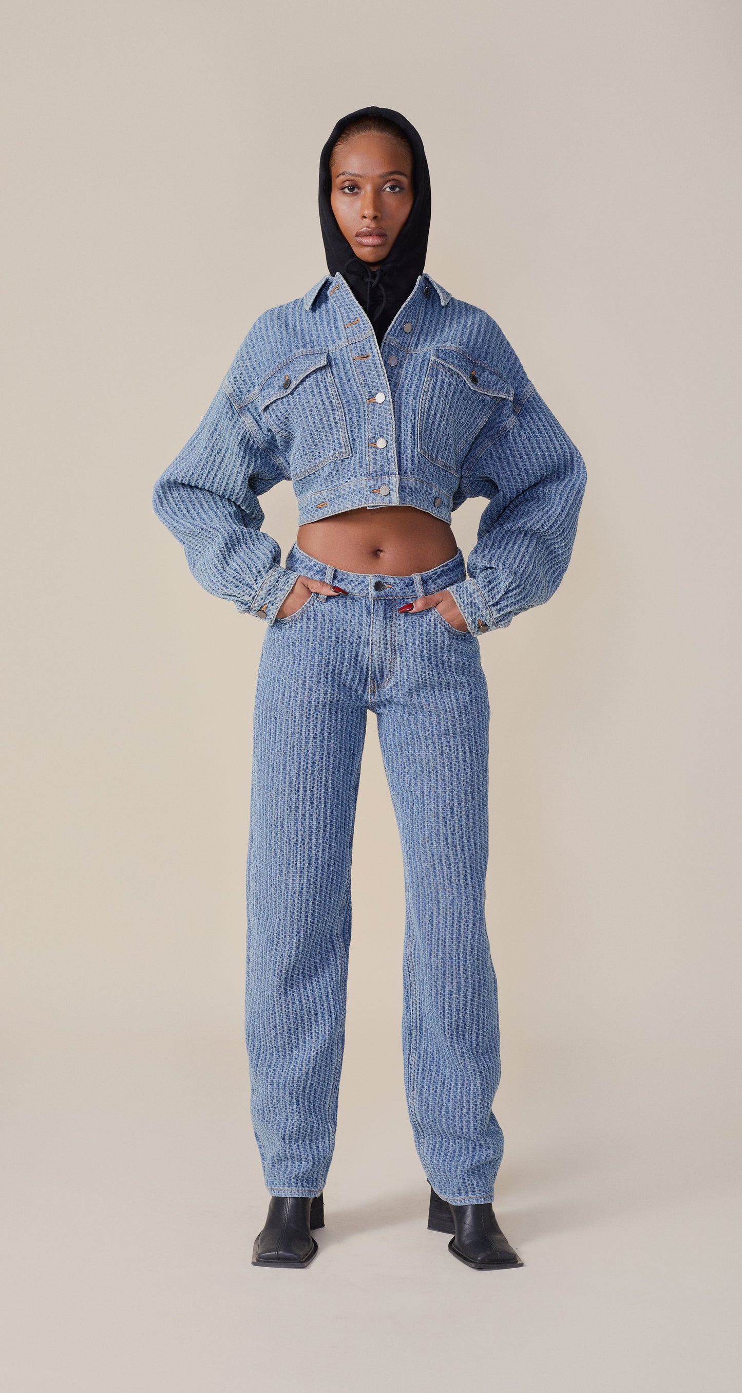 Light Blue Straight Jeans