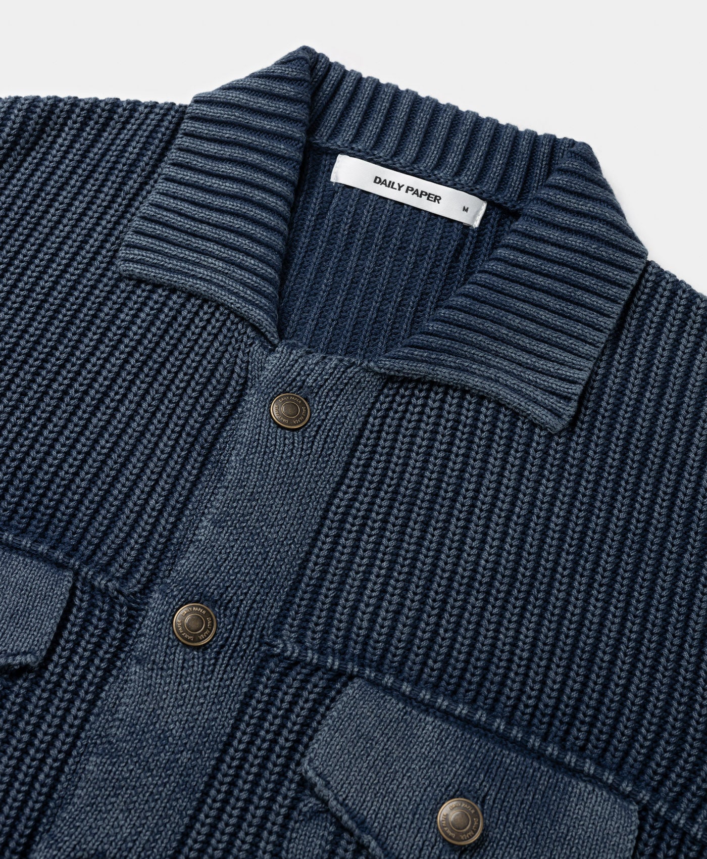 Blue Tano Knit Cardigan