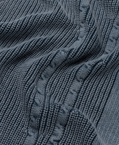 Blue Tano Knit Cardigan