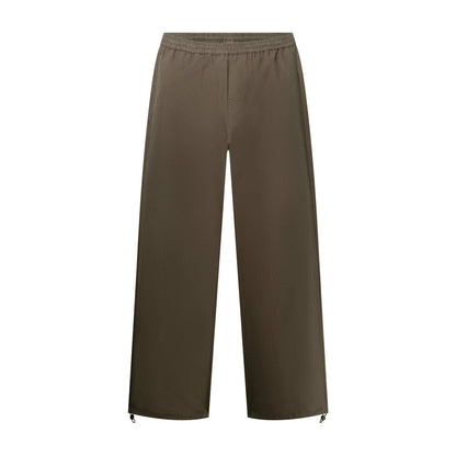 Green Twill Trackpants