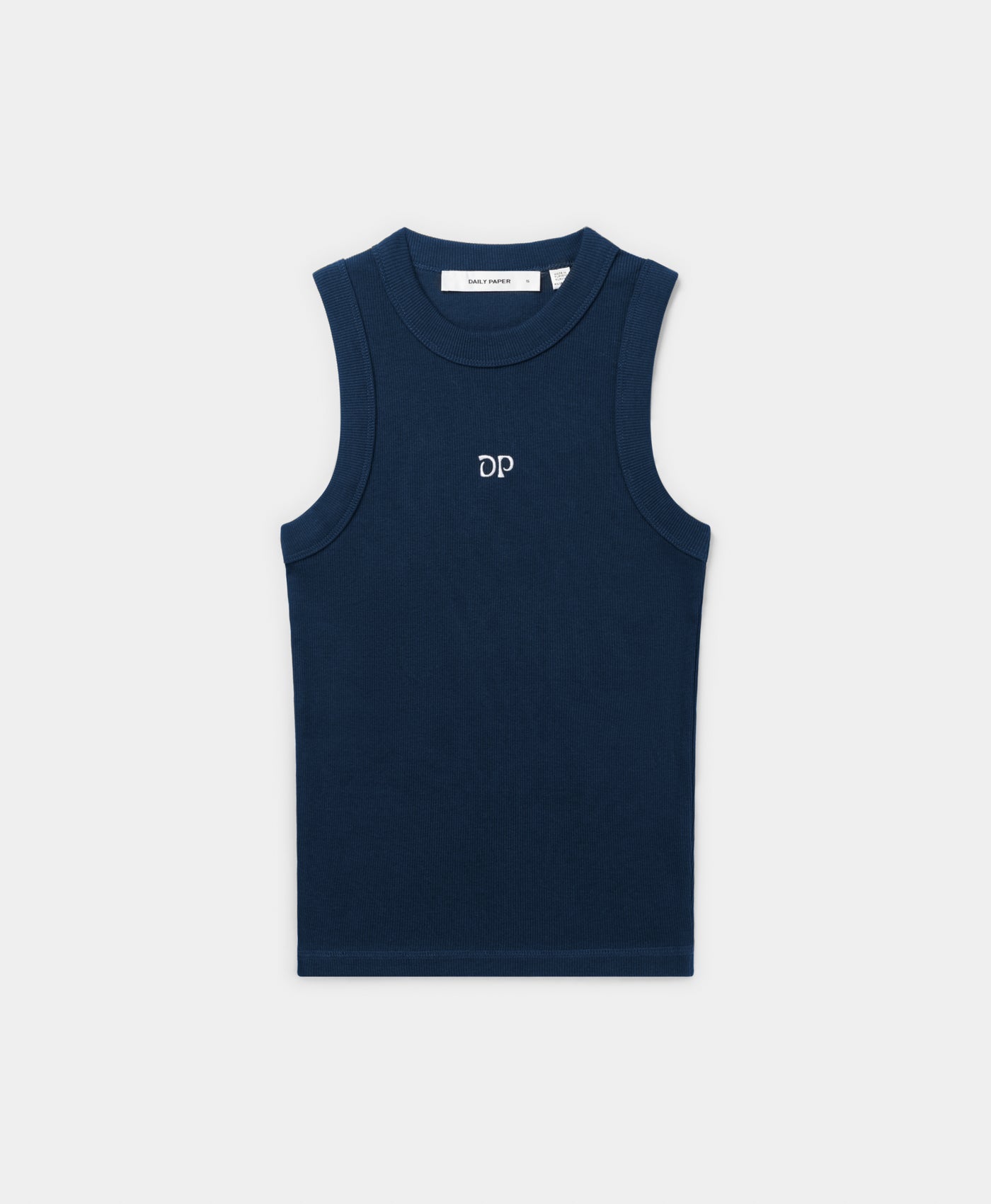 Pageant Blue Unit Rib Tank Top