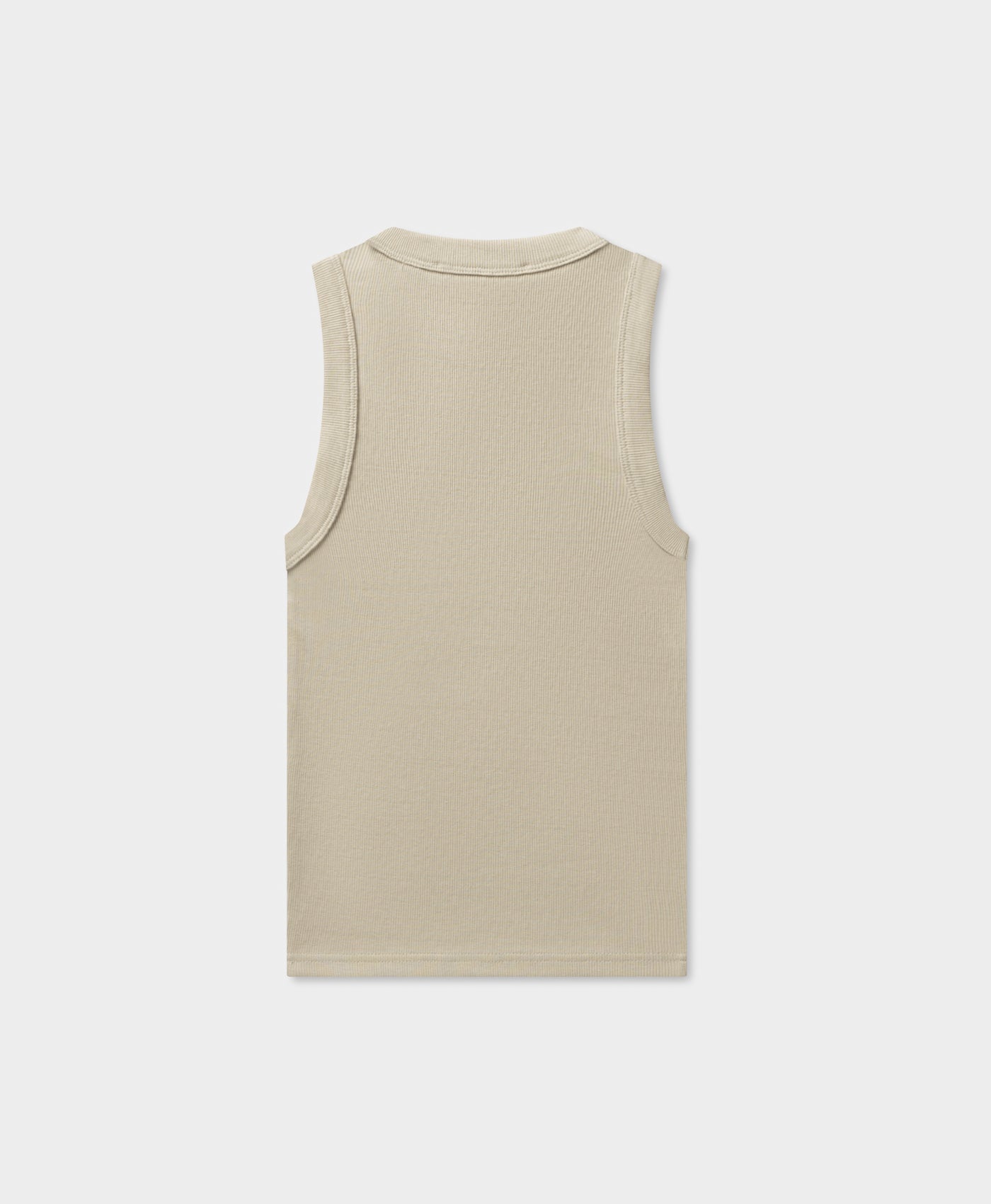 Peyote Beige Unit Rib Top