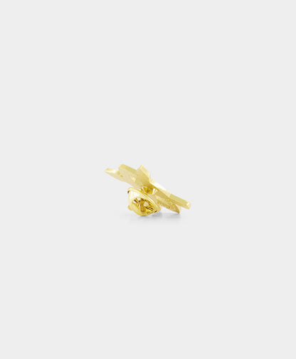 White Gold Pin