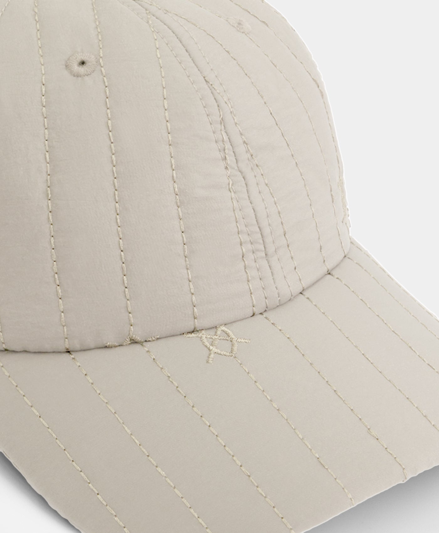 Moonstruck Grey Zyer Quilted Cap