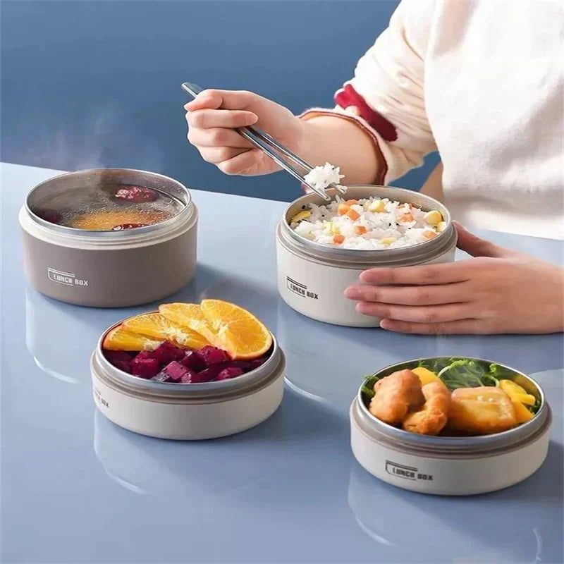 🥡✨ Porta Pranzo Isolato in Acciaio Inossidabile Portatile