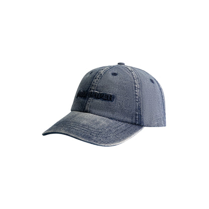 Bleached Denim Blue Dias Arch Stack Denim Cap